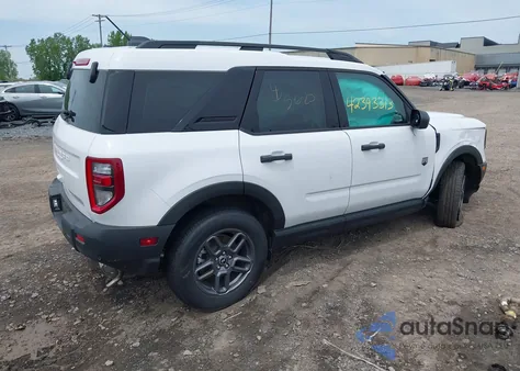 2025 Ford Bronco Sport Big Bend from USA, damaged, VIN 3FMCR9BN9SRE31676